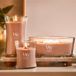 WoodWick Patchouli Creme wax candle Other Brown, Transparent, Wood 1 pc(s) - Additional view 5