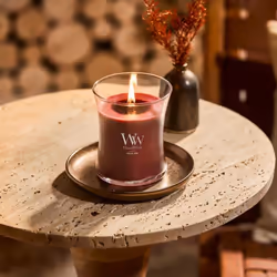 WoodWick Rouge Oud wax candle Other Red, Transparent, Wood 1 pc(s) - Additional view 3