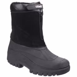 Cotswold Venture Waterproof Ladies Boot / Ladies Boots / Textile/Weather Wellingtons - 36 EUR, Black