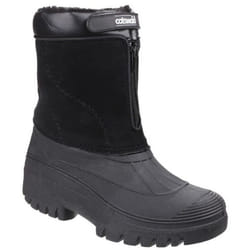 Cotswold Venture Waterproof Ladies Boot / Ladies Boots / Textile/Weather Wellingtons - 37 EUR, Black