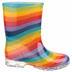 Cotswold PVC Kids Rainbow Welly / Girls Boots - 22 EUR, Multi