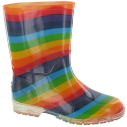 Cotswold PVC Kids Rainbow Welly / Girls Boots - 23 EUR, Multi