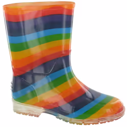 Cotswold PVC Kids Rainbow Welly / Girls Boots - 25 EUR, Multi