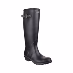 Cotswold Sandringham Buckle-Up Womens Wellington Boots - 3 UK, Black