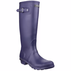 Cotswold Sandringham Buckle-Up Womens Wellington Boots - 6 UK, Purple