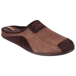 Cotswold Mens Westwell Slip On Mule Slippers - 6.5 UK, Brown