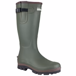 Cotswold Grange Neoprene Mens Rubber Wellington Boots - 6 UK, Green
