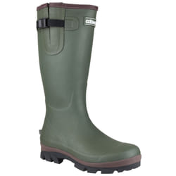 Cotswold Grange Neoprene Mens Rubber Wellington Boots - 6 UK, Green