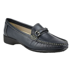 Cotswold Barrington Ladies Loafer Slip On Shoes - 36 EUR, Navy