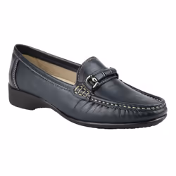 Cotswold Barrington Ladies Loafer Slip On Shoes - 38 EUR, Navy