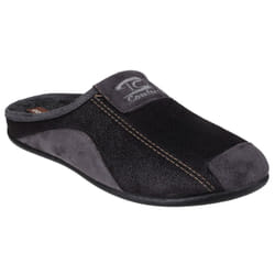 Cotswold Mens Westwell Slip On Mule Slippers - 8 UK, Black