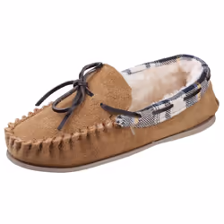 Cotswold Womens/Ladies Kilkenny Classic Fur Lined Moccasin Slippers - 4 UK, Tan
