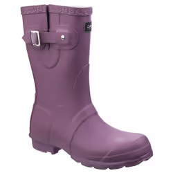Cotswold Womens/Ladies Windsor Short Waterproof Pull On Wellington Boots - 5 UK, Purple