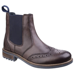 ) Cotswold Cirencester Leather Men's Brown Boots - Brown, 6 (Adults'