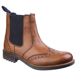 ) Cotswold Cirencester Leather Men's Tan Boots - Brown, 7 (Adults'