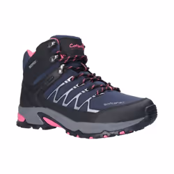 Cotswold Mens Abbeydale Mid Hiking Boots - 7 UK, Navy/Black/Fuchsia