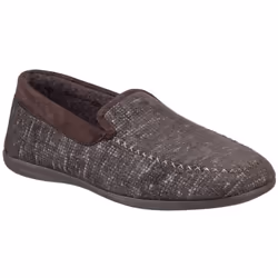 Cotswold Mens Stanley Moc Toe Full Slipper - 12 UK, Brown