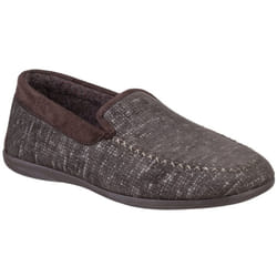 Cotswold Mens Stanley Moc Toe Full Slipper - 12 UK, Brown