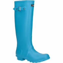 Cotswold Sandringham Buckle-Up Womens Wellington Boots - 5 UK, Turquoise