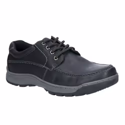 Hush Puppies Mens Tucker Lace Up Shoes - 8 UK, Black