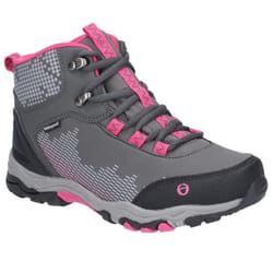Cotswold Childrens/Kids Ducklington Lace Up Hiking Boots - 12 Child UK, Grey/Pink
