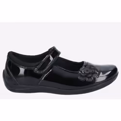 Hush Puppies Jessica Patent Leather Junior Girls - 2.5