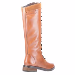 Hush Puppies Womens/Ladies Rudy Lace Up Long Leather Boot - 3 UK, Tan