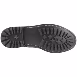 ) Cotswold Quenington Commando Leather Men's Black Lace-Up Shoes - Black, 8 (Adults'