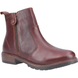 Cotswold Womens/Ladies Ashwicke Zip Leather Ankle Boot - 4 UK, Brown
