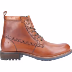 Cotswold Dauntsey Lace up Boot Tan