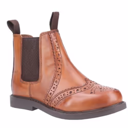 Cotswold Childrens/Kids Nympsfield Leather Chelsea Boot - 10 UK Child, Tan