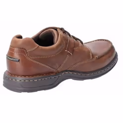 Hush Puppies Randall II Mens Leather Lace Up Shoe - 11 UK, Brown