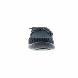 ) Hush Puppies ace leather mens full slippers navy UK Size - 6 (Adults'
