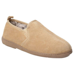 ) Hush Puppies Arnold Suede Men's Tan Slippers - Brown, 9 (Adults'
