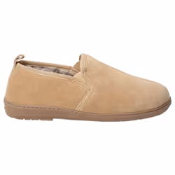 ) Hush Puppies Arnold Suede Men's Tan Slippers - Brown, 9 (Adults'