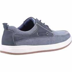 Hush Puppies Mens Aiden Lace Up Boat Shoe - 6 UK, Navy