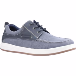 Hush Puppies Mens Aiden Lace Up Boat Shoe - 8 UK, Navy