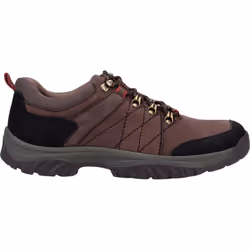 ) Cotswold Toddington Leather Men's Brown Lace-Up Shoes - Brown, 12 (Adults'
