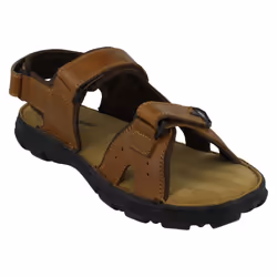 Mens Hush Puppies Casual Sandals Avery - Brown, UK 10