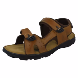 Mens Hush Puppies Casual Sandals Avery - Brown, UK 11