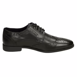 Mens Hush Puppies Formal Shoes Elliot Brogue - Black, UK 7