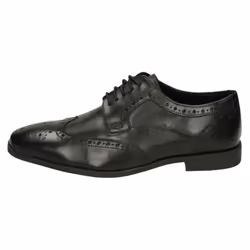 Mens Hush Puppies Formal Shoes Elliot Brogue - Black, UK 8