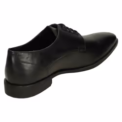 Mens Hush Puppies Smart Lace Up Shoes Ezra - Black, UK 6