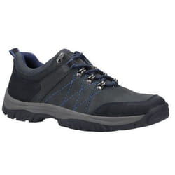 Cotswold Mens Toddington Lace Up Nubuck Leather Shoe - 10 UK, Navy
