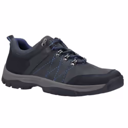 Cotswold Mens Toddington Lace Up Nubuck Leather Shoe - 11 UK, Navy