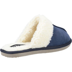 ) Hush Puppies Arianna Suede Women's Navy Slippers - Blue, 3 (Adults'