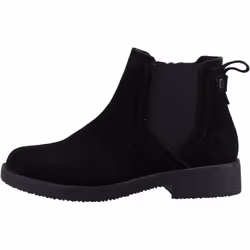 ) Hush Puppies Maddy Suede Women's Black Boots - Black, 3 (Adults'