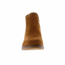 ) Hush Puppies Womens Boots Ankle Maddy Leather Zip Fastening tan UK Size - Tan, 7 (Adults'