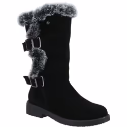 Ladies Hush Puppies Mid-Calf Boots Megan - Black, UK 6