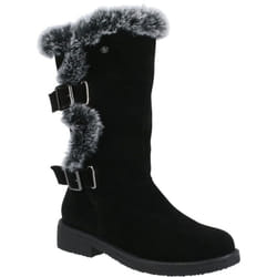 Ladies Hush Puppies Mid-Calf Boots Megan - Black, UK 6